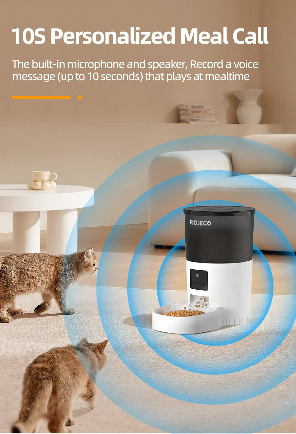 ROJECO Smart Pet Feeder — additional view